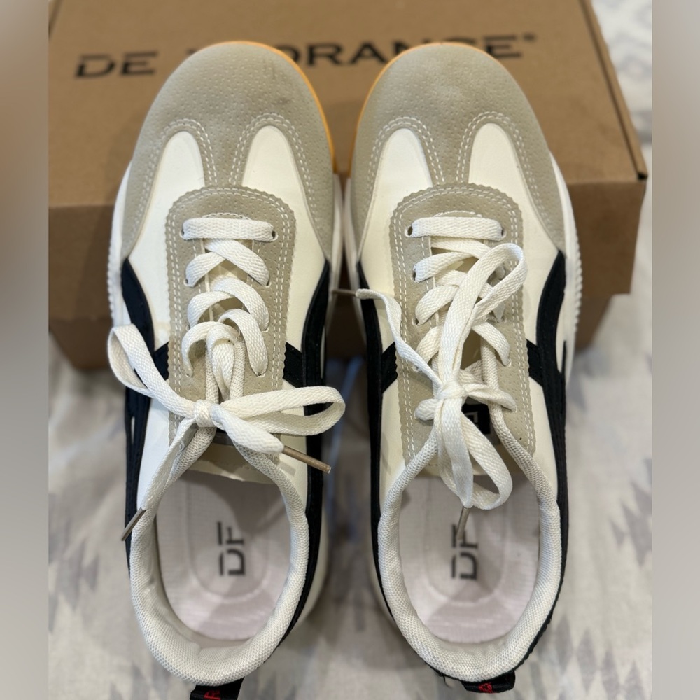 Black and Tan Boutique Sneakers